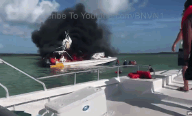 На Багамах взорвался катер на борту которого находилось 10 туристов