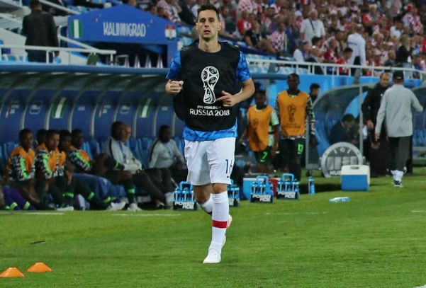 Футболист сборной Хорватии Калинич отказался от серебряной медали ЧМ-2018
