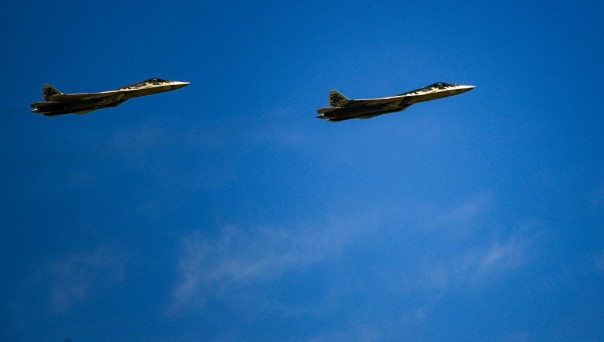 В Сирии испытали почти половину российских Су-57