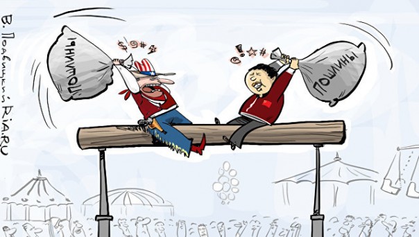 Китай ввел пошлины на американские товары