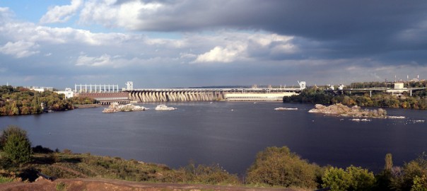 Украинская дамба рядом с Крымом готова на 80%