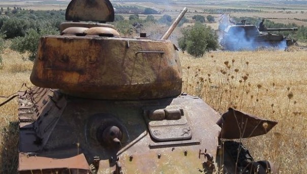 Сирия. "Силы Тигра" в шаге от Голанских высот / "Силы Тигра" идут вдоль Голан