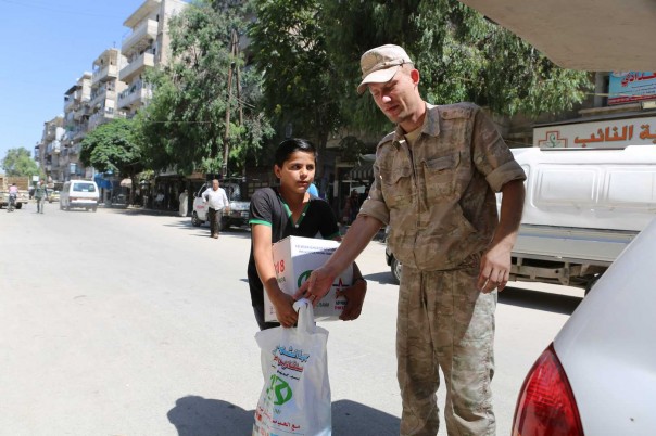 В Сирии прошли акции в поддержку нуждающегося местного населения