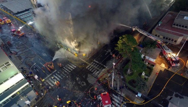 В больнице Лимы прогремели два взрыва: 20 человек ранены