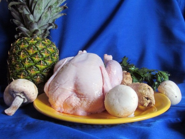 По мотивам цыпленка хули-хули