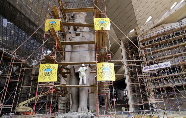 В Египте восстановили статую фараона Рамсеса Великого весом около 30 тонн