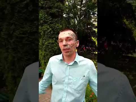 Нацисты из С14 напали на узника совести Муравицкого при выходе из суда