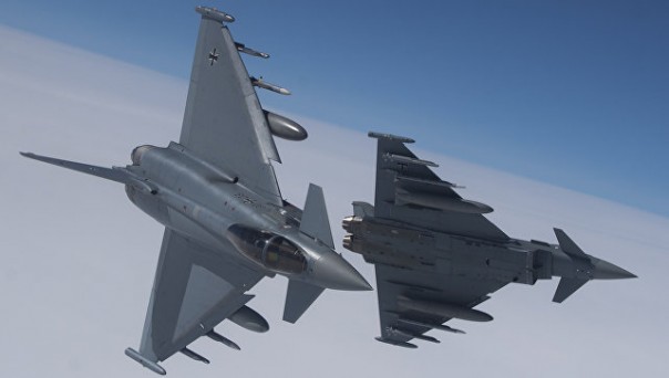 Испанский истребитель по ошибке выпустил боевую ракету над Эстонией