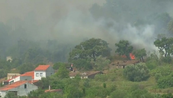 В Португалии никак не удается взять под контроль лесные пожары