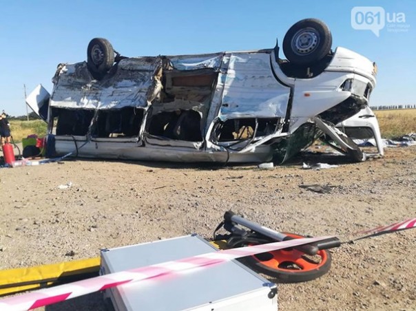 В масштабном ДТП под Запорожьем погибли пять детей