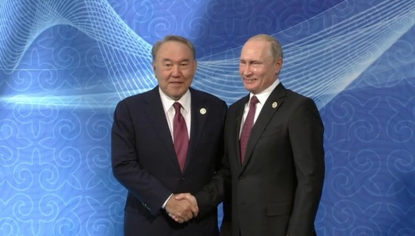 Путин прибыл в Актау