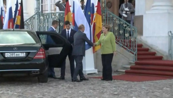 Путин и Меркель: разговор получился обстоятельный и полезный