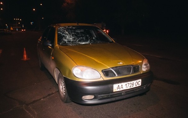 Ночное ДТП в Киеве закончилось массовой дракой