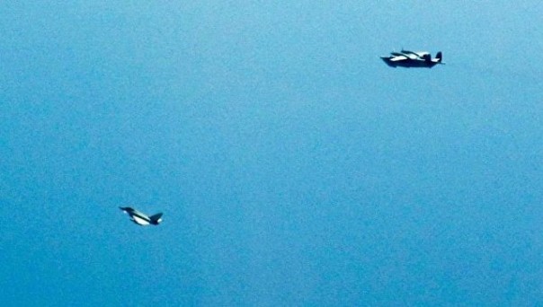 Британия подняла истребители над Черным морем из-за российских самолетов