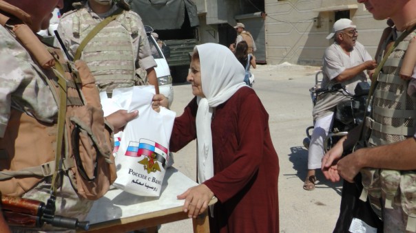 В населенном пункте Ум-Эль-Маатен прошла гуманитарная акция