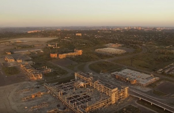 Появилось видео руин донецкого аэропорта после 4 лет боевых действий