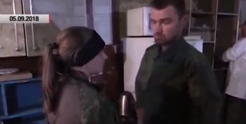 Наталья Захарченко на передовой