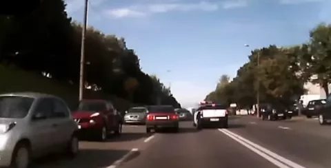 Погоня со стрельбой в Минске