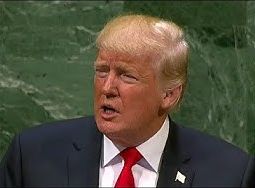 Выступление Дональда Трампа на 73-й сессии Генассамблеи ООН в Нью-Йорке
