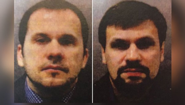 Британская королевская прокуратура назвала имена и объявила в розыск двух россиян подозреваемых по делу об отравлении Скрипалей