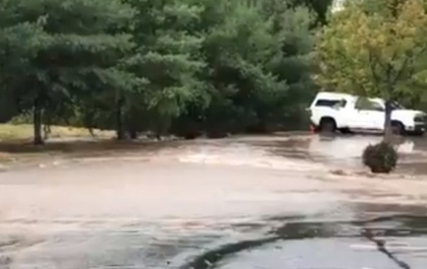 В США ливни затопили три штата