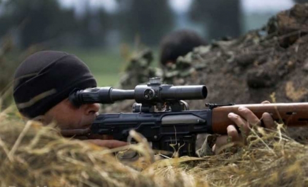Снайпер ЛНР утилизировал боевика «Айдара»