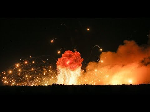 Украинский министр обвинил Россию в пожарах на военных складах