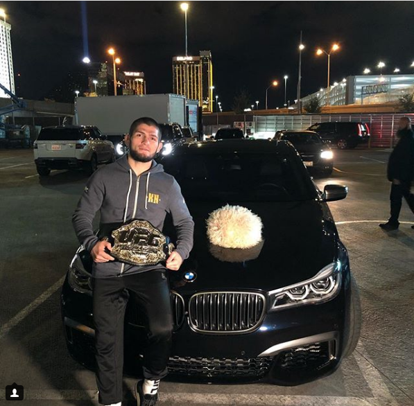 Хабиб Нурмагомедов оштрафован и дисквалифицирован на 9 месяцев