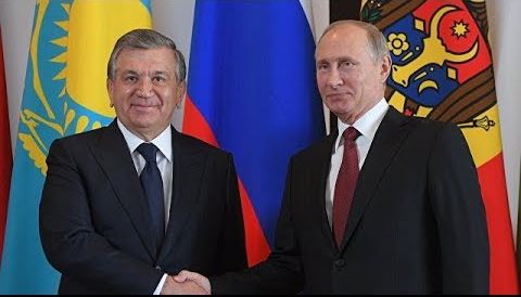 Пресс-конференция Путина и президента Узбекистана. Прямая трансляция