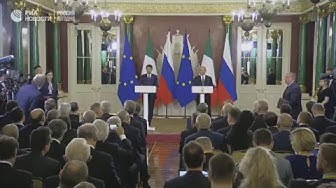 Пресс-конференция по итогам российско-итальянских переговоров | Путин и Конте на встрече с представителями бизнеса