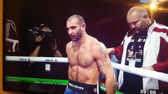 Грузинский боксер подрался с тренером после поражения на ринге