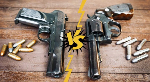 Пистолет vs. револьвер: самое эпичное противостояние века