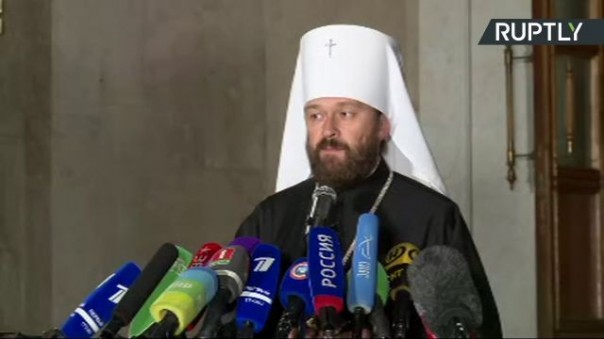Пресс-подход по итогам заседания Синода РПЦ о ситуации в православной церкви