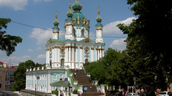 Порошенко решил подарить Константинополю Андреевскую церковь в Киеве