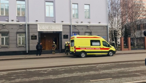 У здания ФСБ в Архангельске произошёл взрыв