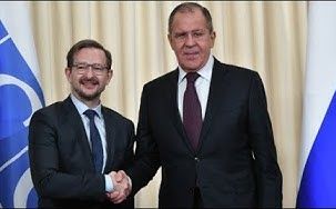 Пресс-конференция по итогам встречи Лаврова с генсеком ОБСЕ