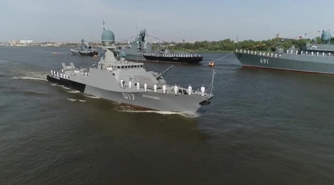 Каспийской флотилии исполняется 296 лет