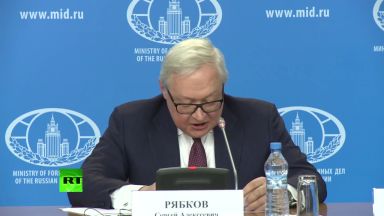 Брифинг замминистра иностранных дел РФ по договору РСМД — LIVE