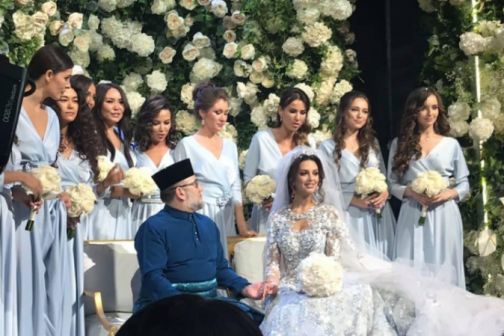 "Мисс Москва" вышла замуж за короля Малайзии