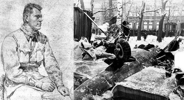 Подвиг летчика, совершившего таран на глазах лениградцев