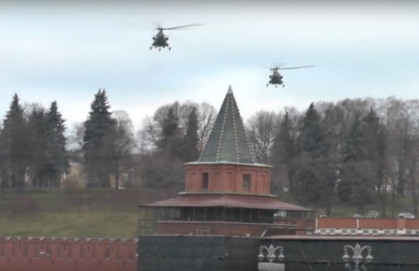 Опубликовано видео новых учений ФСО в Кремле