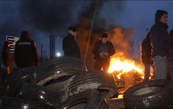 "Евробляхеры" заблокировали границу с Польшей