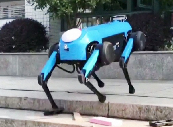 Китайцы скопировали роботов Boston Dynamics