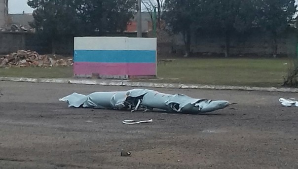 МиГ-29 "уронил" топливные баки на автошколу в Ейске