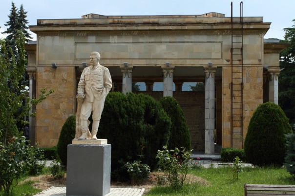 Россияне чаще других иностранцев посещают музей Сталина в Гори