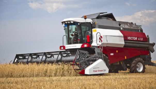 Зерноуборочный комбайн Vector 410 покоряет зарубежные рынки