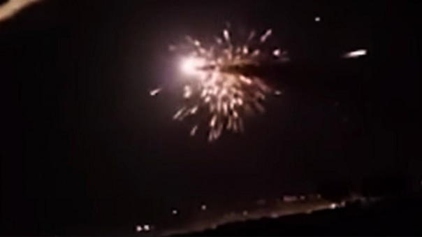 Опубликовано видео отражения сирийскими ПВО ракетной атаки