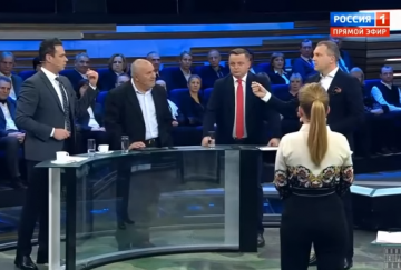 "Как вы меня назвали?" Украинского эксперта выгнали из студии "России 1"