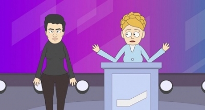 На Украине в предвыборной агитации задействовали мультфильмы, дискредитирующие кандидатов