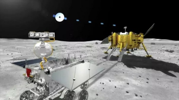 Молния! Китайский луноход не обнаружил на Луне следов высадки американцев